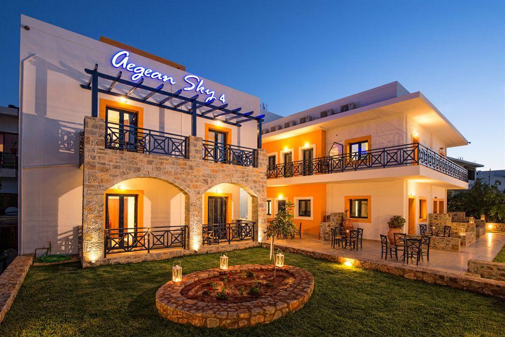 Aegean Sky Hotel-Suites Malia  Ngoại thất bức ảnh